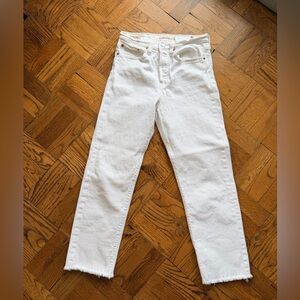 Levi’s White Denim Jeans